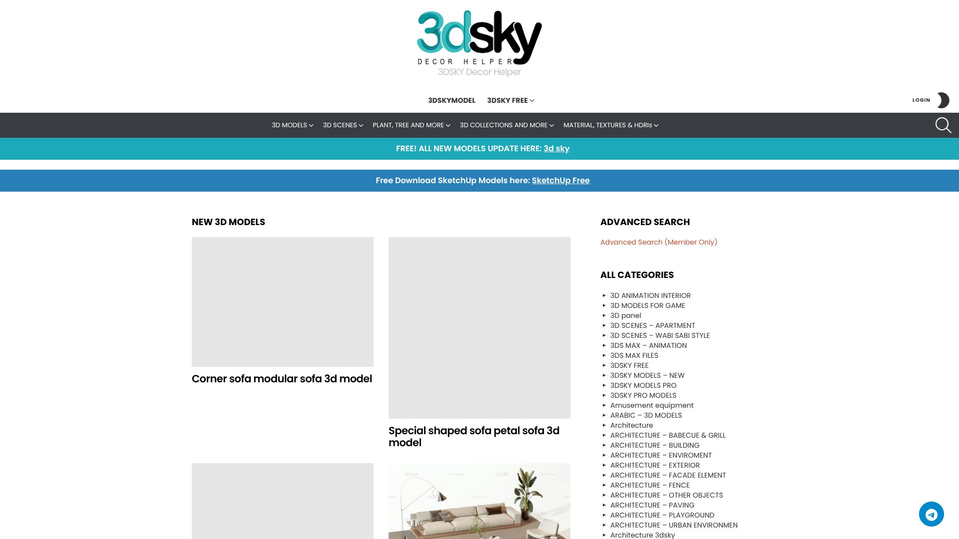 3Dskyfree