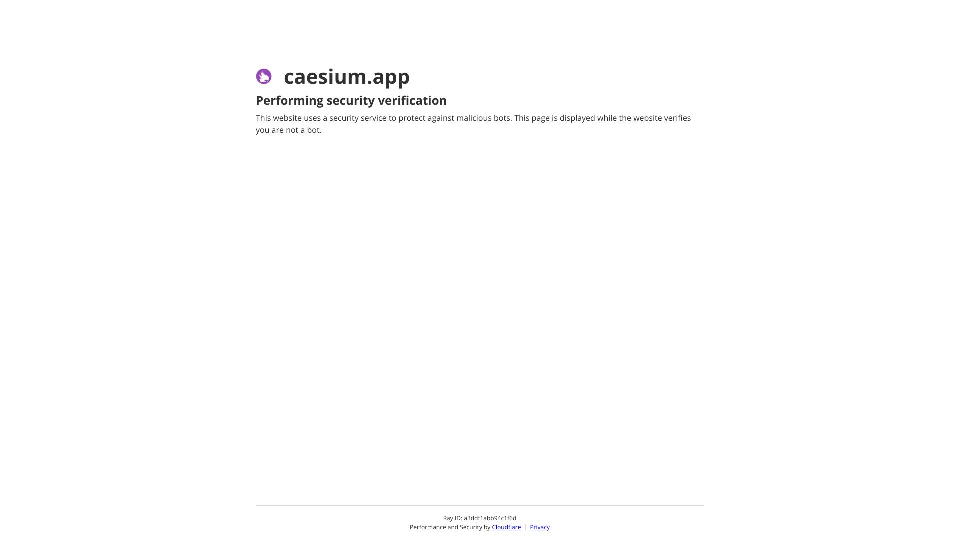 Caesium Image Compressor – 在线图片压缩工具