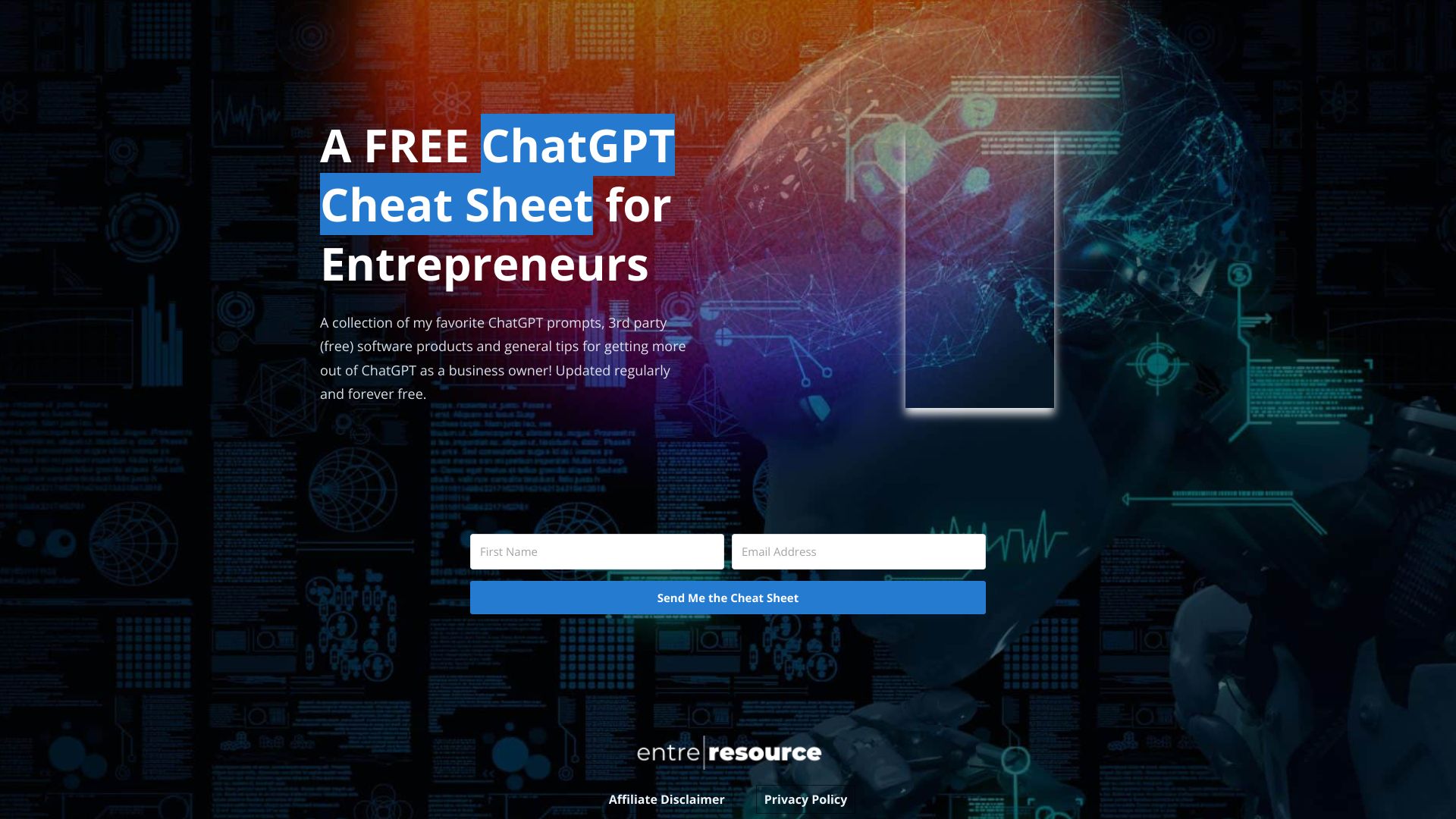 ChatGPT Cheat Sheet