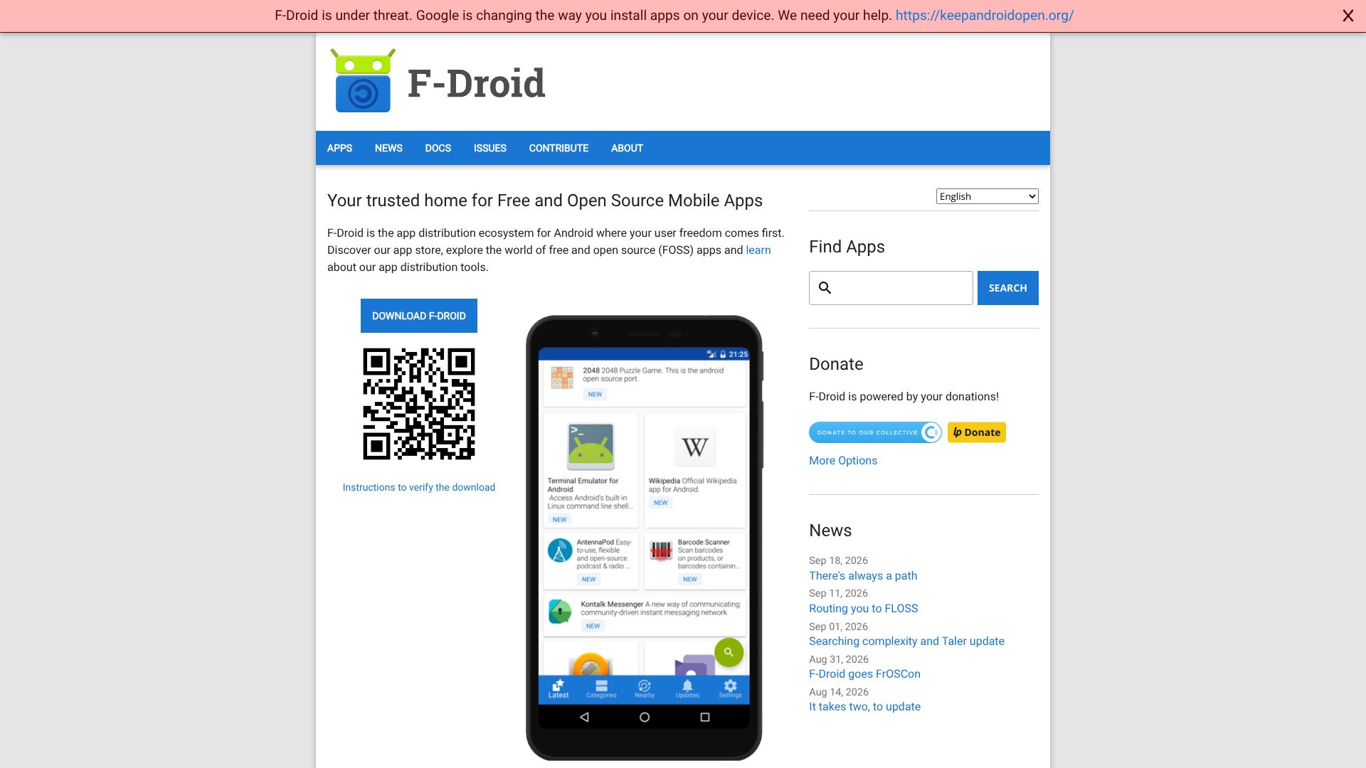 F-Droid 开源 Android 应用商店