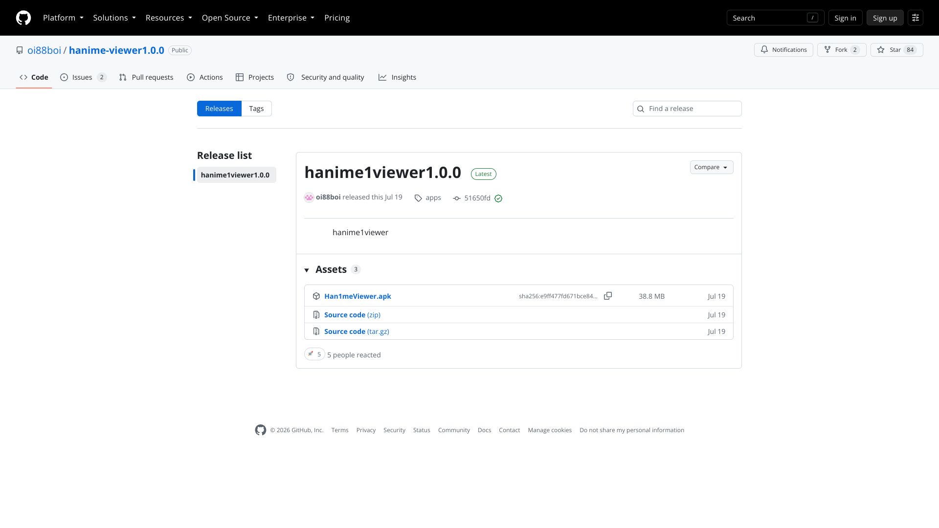 hanime-viewer (GitHub Releases)