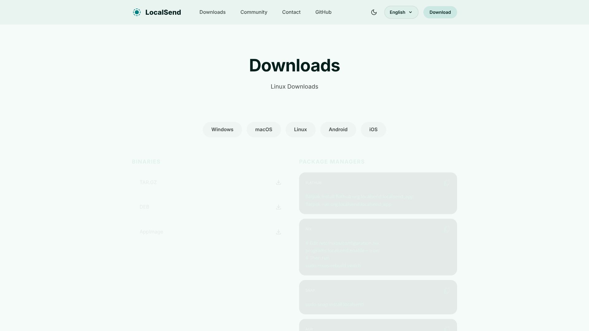LocalSend – 开源跨平台局域网文件传输工具下载