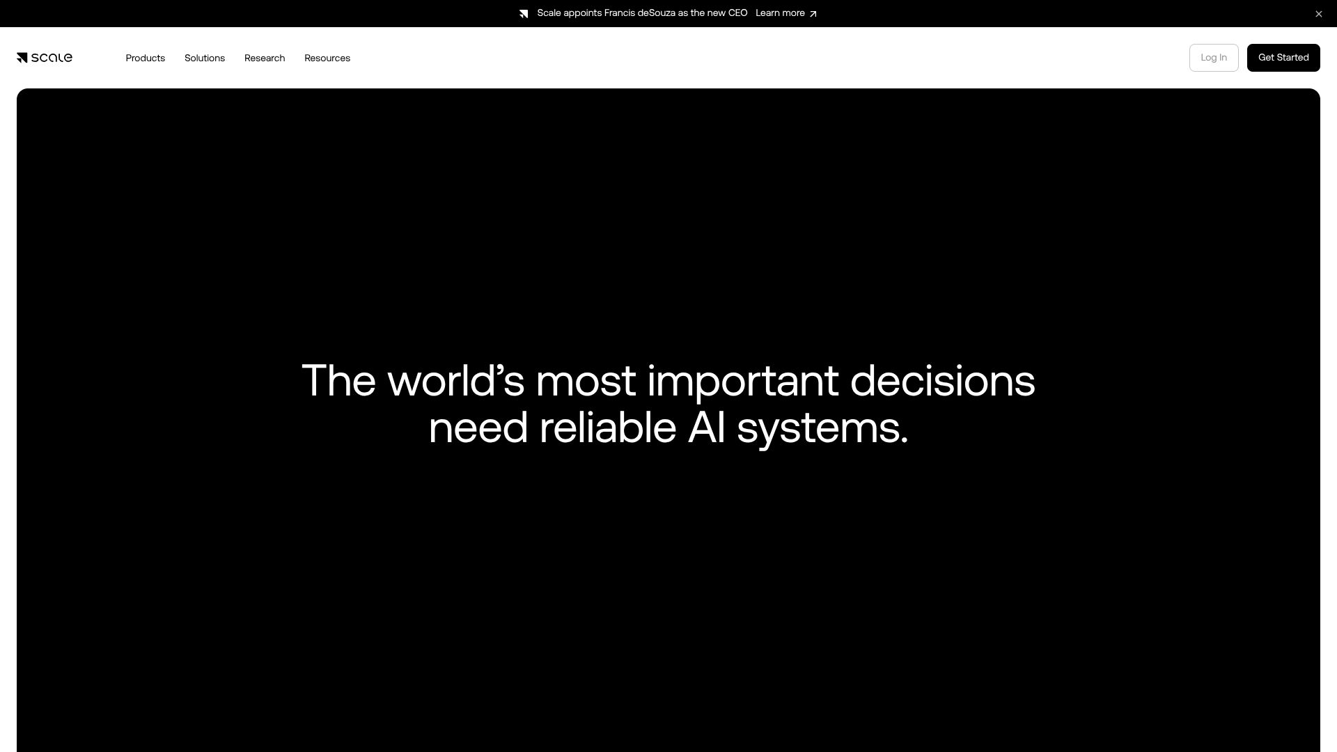 Scale AI – 领先的AI数据标注与大模型训练平台