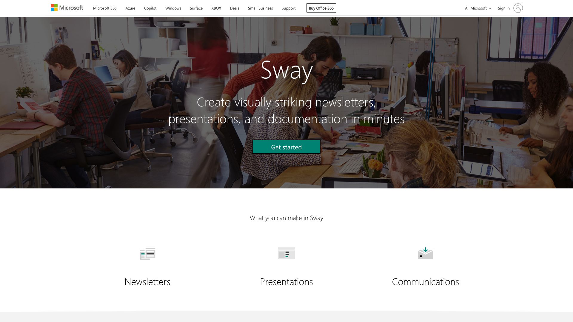 Microsoft Sway – 微软在线幻灯片与演示文稿制作神器