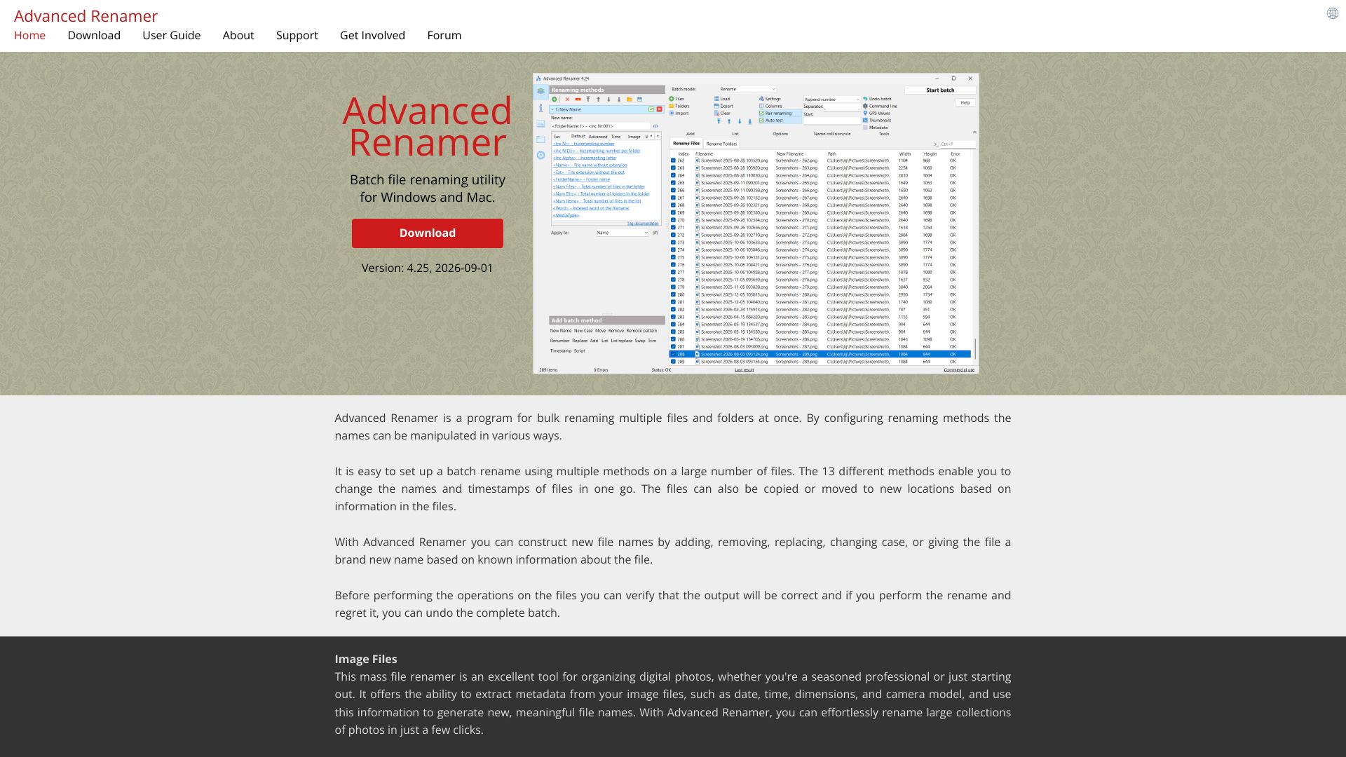 Advanced Renamer