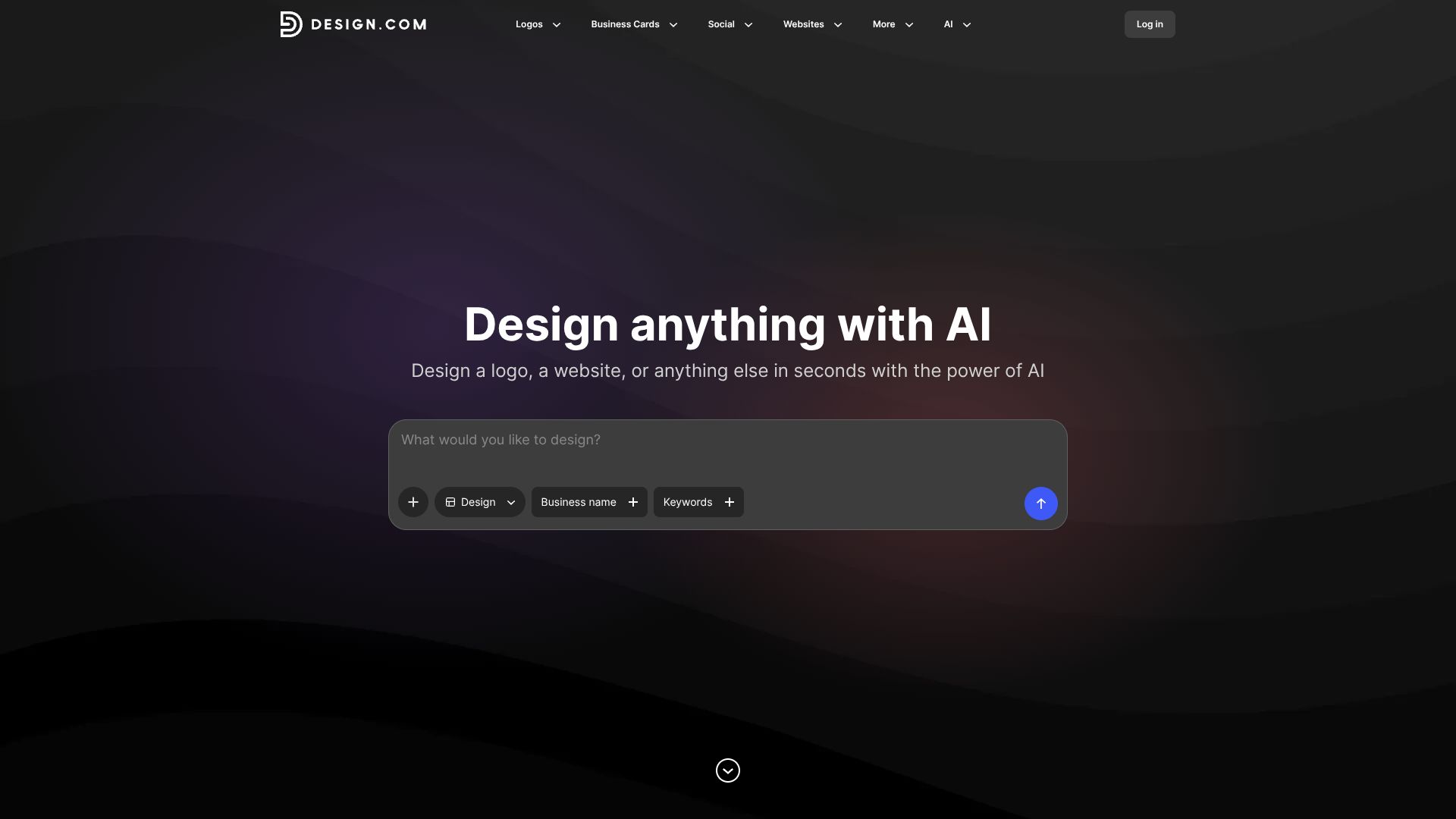 Design.com – 在线 AI 智能 Logo 设计与全套视觉包装工具
