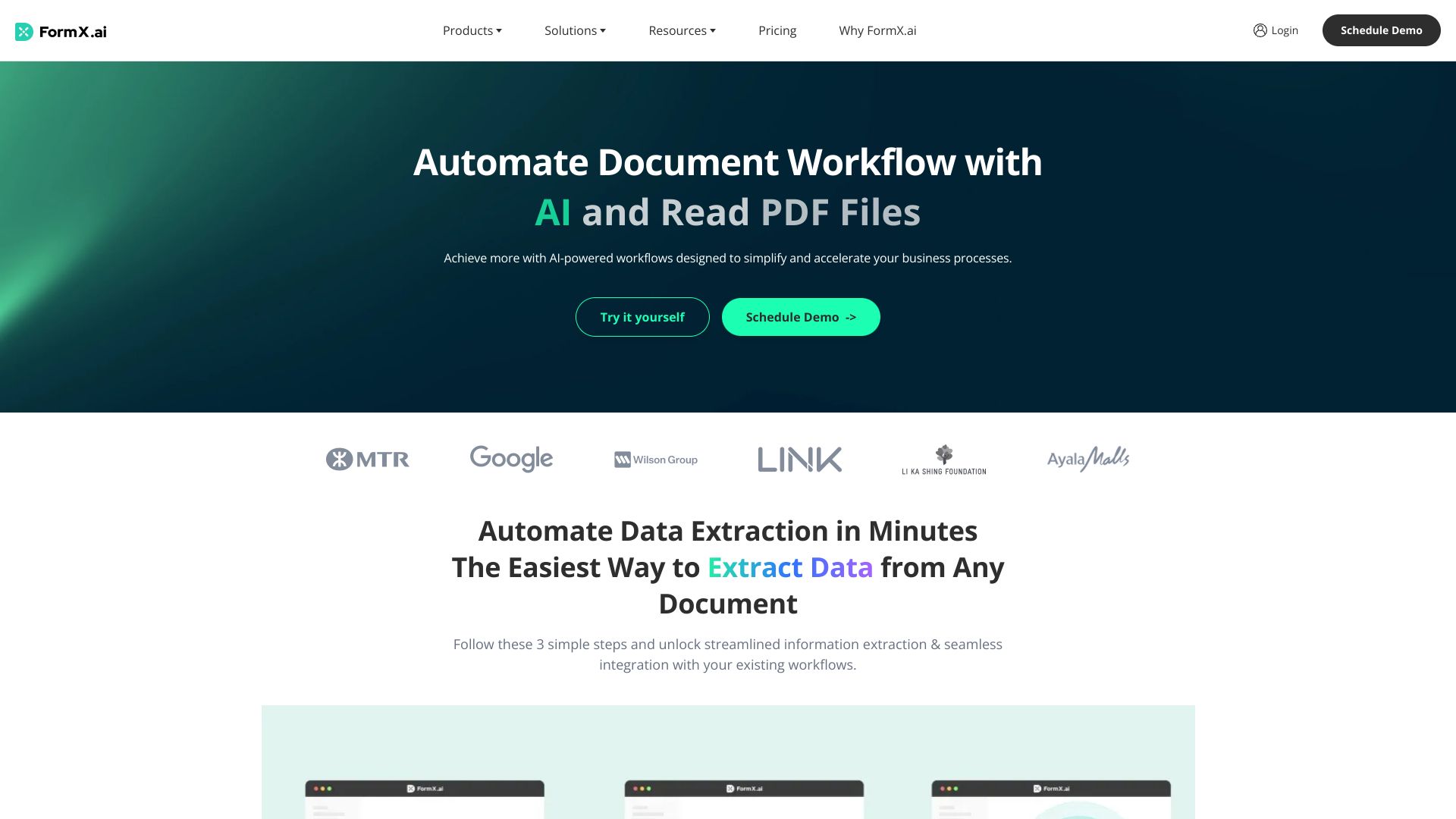 FormX.ai – AI智能文档数据提取与OCR平台