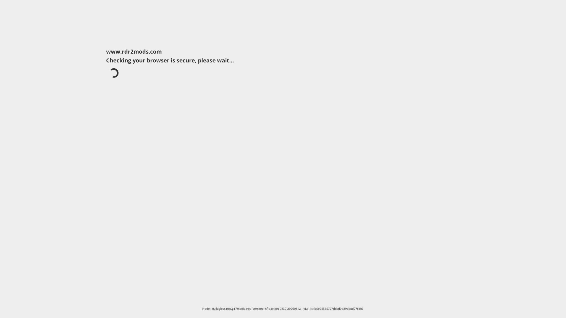 RDR2Mods – 荒野大镖客2 MOD 资源与工具社区