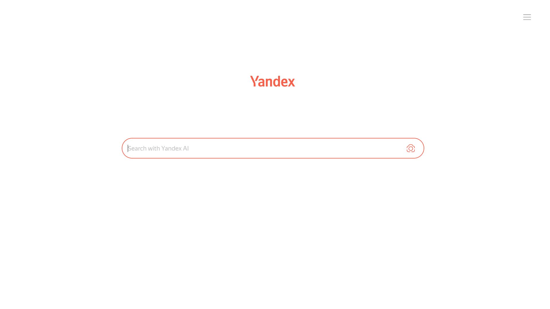 Yandex 搜索引擎